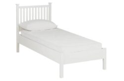 HOME Adalia Single Bed Frame - White